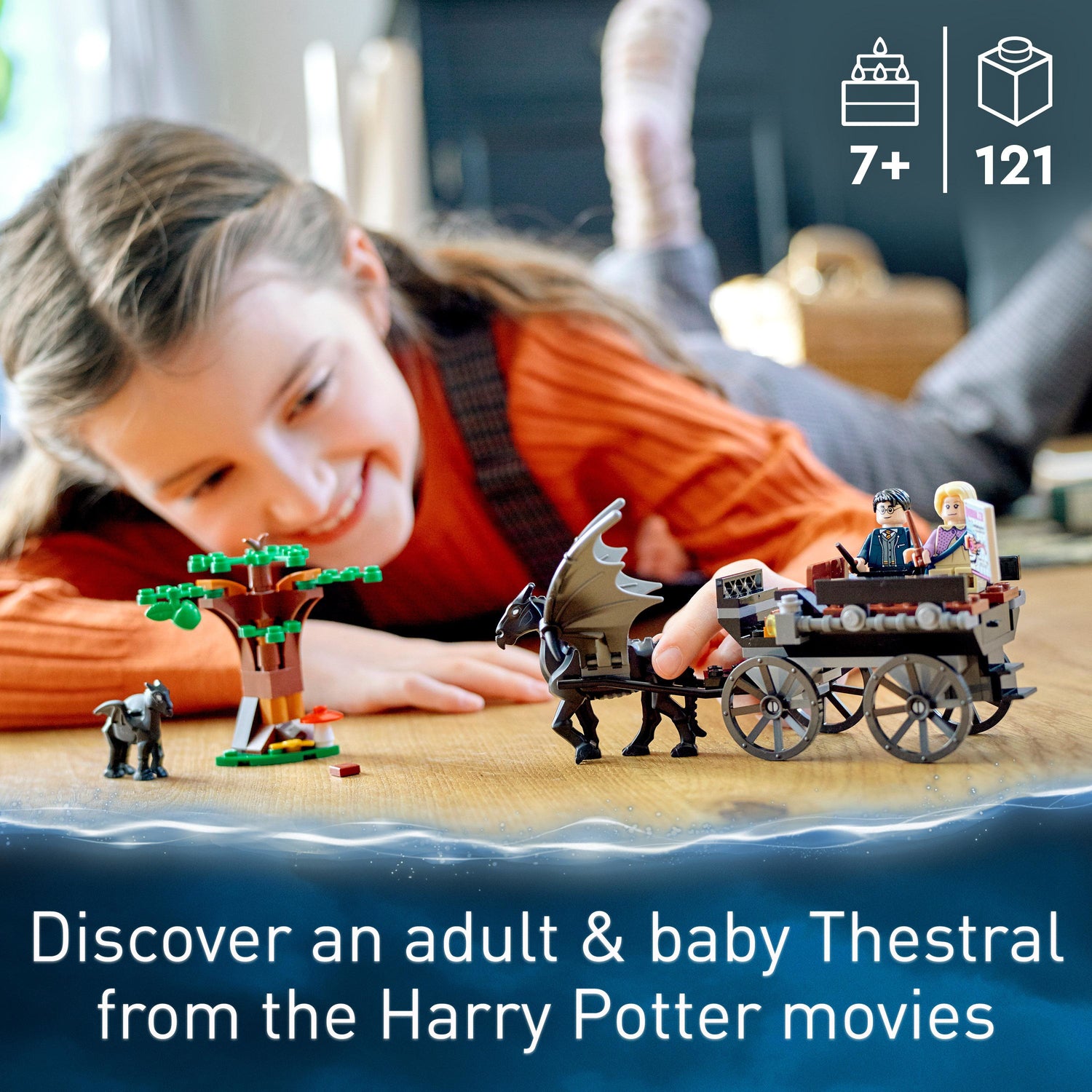 LEGO® Harry Potter Hogwarts Carriage Thestrals Set